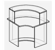 Стойки администратора серии «Стиль плюс»